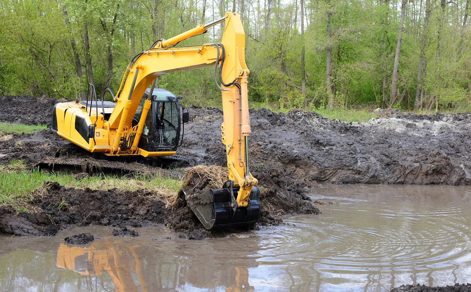 Custom Ponds Built to Your Specifications